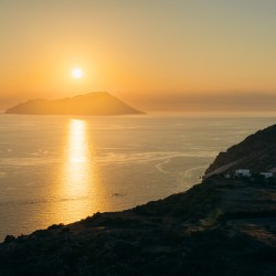 Sunset at Plaka Greece