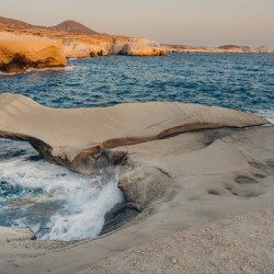 Sarakiniko Milos Greece