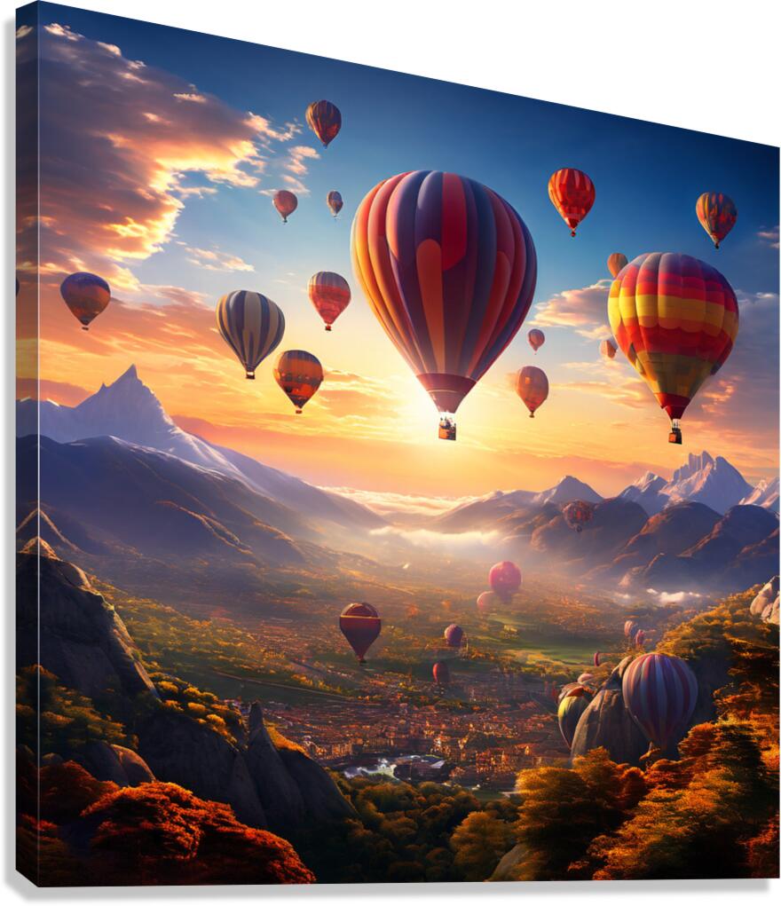 blimp Canvas Print