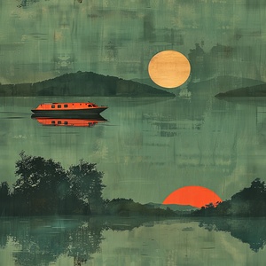 Dreamscape Abstract Landscape