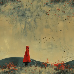 Ethereal Fields Abstract Landscape
