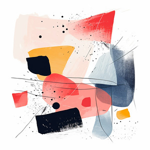 Fragmented Abstract Serenity