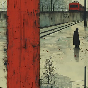 Poetic Terrain Abstract Landscape