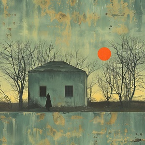 Tranquil Vision Abstract Landscape