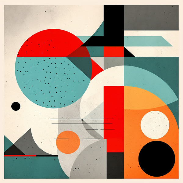 Infinite Abstract Print