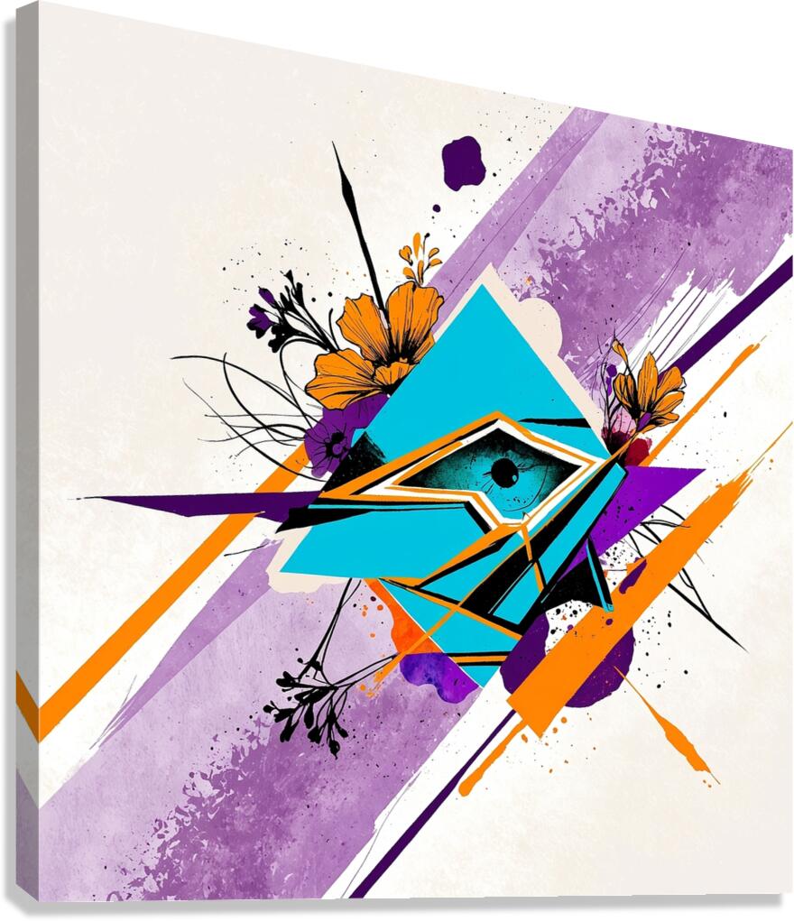 abstract wall art Canvas Print