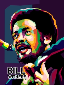 Bill wilthers in wpap pop art amazing