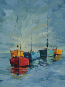 Colorful Boats