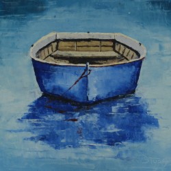 Blue Rowboat