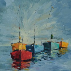 Colorful Boats