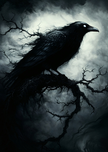 The Raven Omen of Shadows