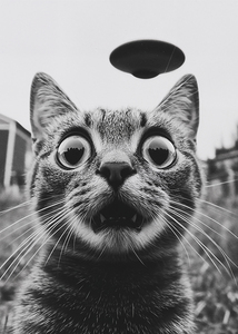 Cat Selfie: Alien Edition