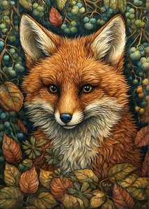 Enchanted Autumn Fox