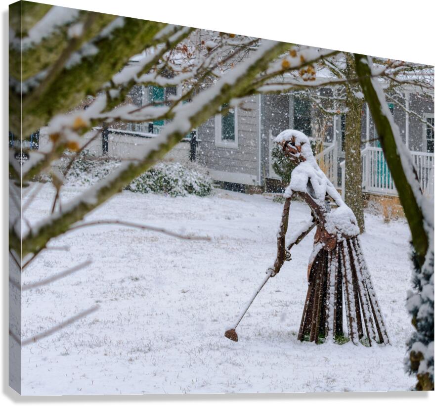 Toil Canvas Print
