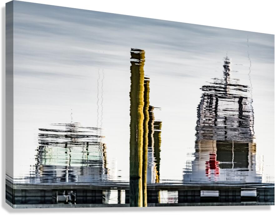 Docked Canvas Print