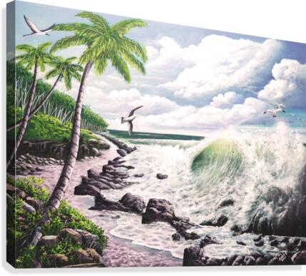 The Breeze Canvas Print