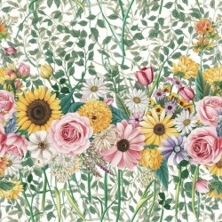 a vibrant and intricate floral image featuring an