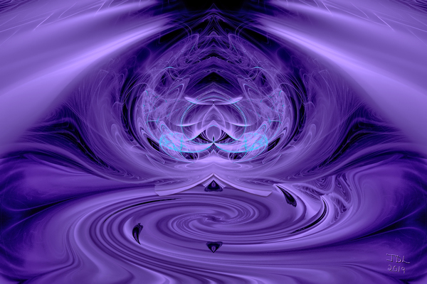 Astral Projection Through the Crown Chakra Print