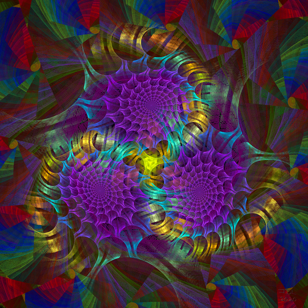 Cooperatively Spun  Print