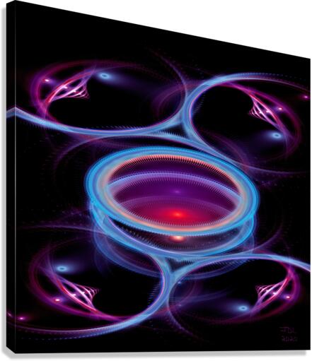 Synchronized Orbits  Canvas Print