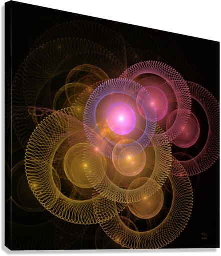 Celestial Convergence  Canvas Print