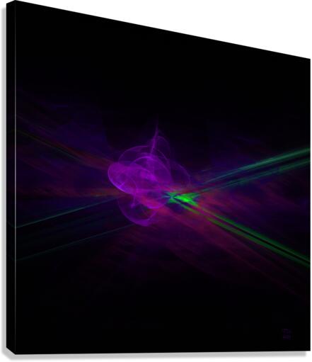 Journey to the Amethyst Realm  Canvas Print