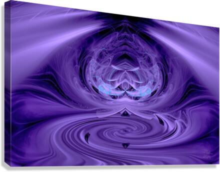 Astral Projection Through the Crown Chakra Canvas Print