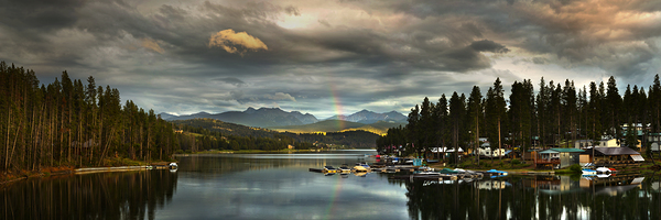 boat club 72x24 print Print