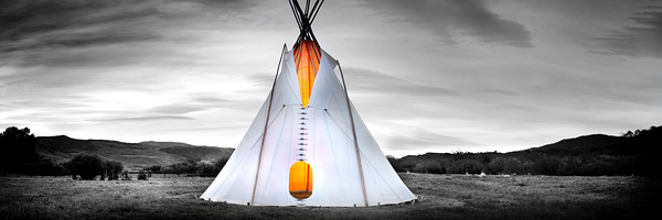 range camp 72x24 Print