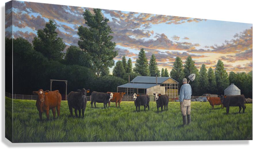 Coy Canvas Print