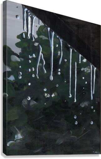 Rainy day Canvas Print