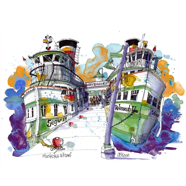 Muskoka Steamships by Charlie Breen