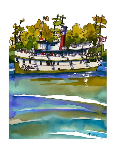 RMS Segwun Muskoka by Charlie Breen