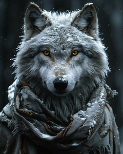 GRAY WOLF LOOK