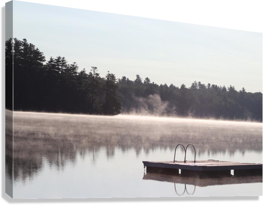 Quiet Dock  Canvas Print
