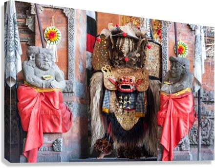 Barong dance Canvas Print