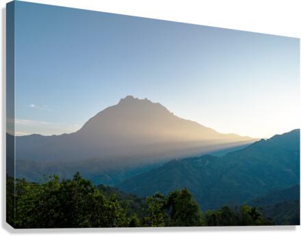 Mount Kinabalu  Canvas Print