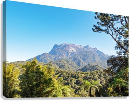 Mount Kinabalu  Canvas Print