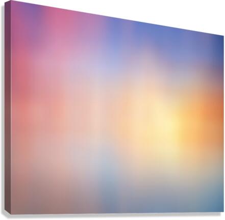 Sunset impression Canvas Print