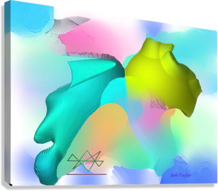 006ColorWaveMS Canvas Print
