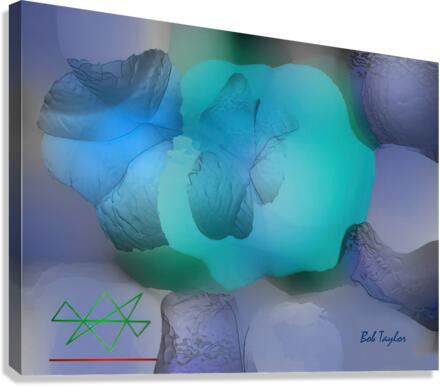 004BlueIce2MS Canvas Print