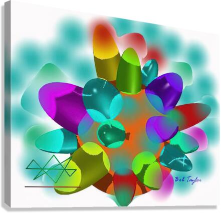 034JellyWorldMS Canvas Print