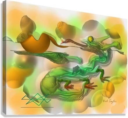 023DragonMS Canvas Print