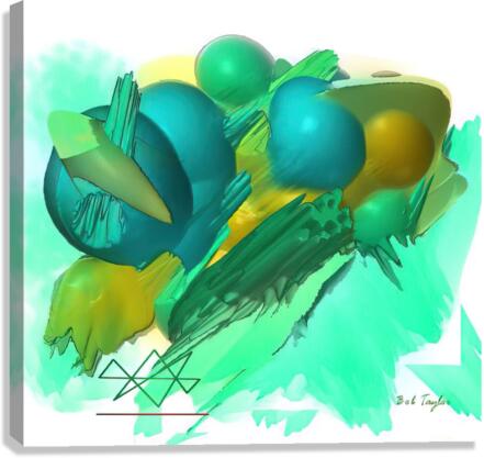 028GreenscapeMS Canvas Print