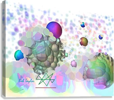 130StarCluster23MS Canvas Print