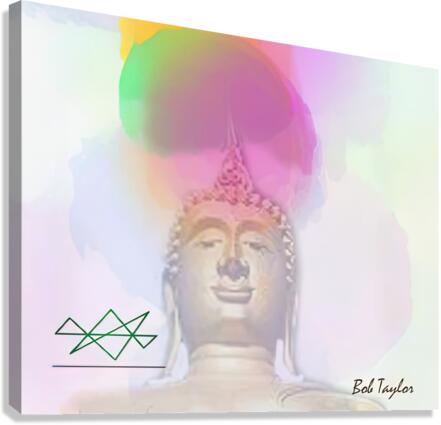 141BuddhaCloudMS Canvas Print