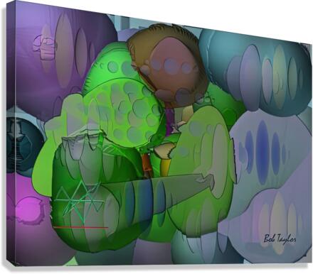 168SpacejamMS Canvas Print