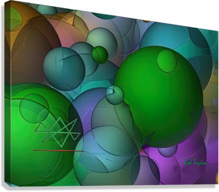 178spheres1MS Canvas Print
