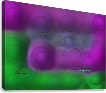 187FiddleheadsMS Canvas Print