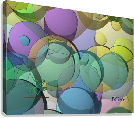 233StarPattern84MS Canvas Print